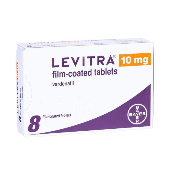 Levitra Vardenafil front of box