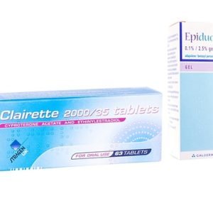 co-cyprindiol and epiduo