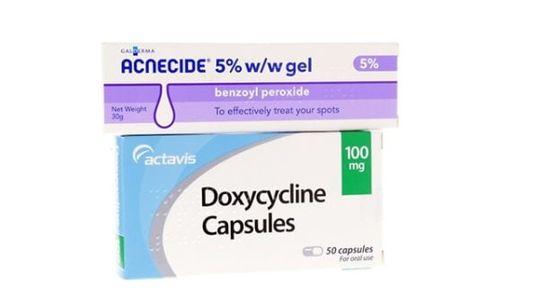 Doxycycline and Benzoyl Peroxide Gel
