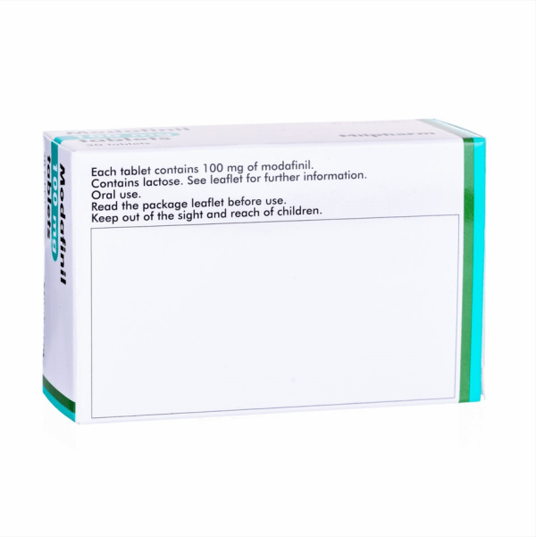 Modafinil box back