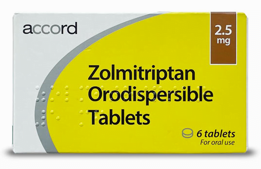 Zolmitriptan tablets