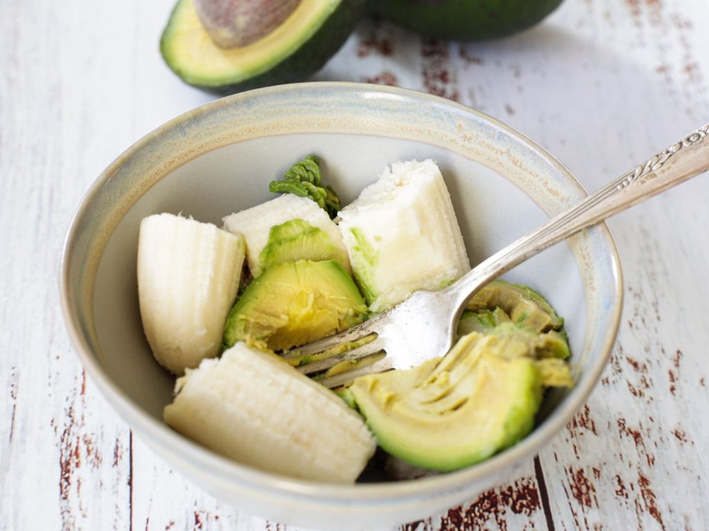 avocado and banana mask