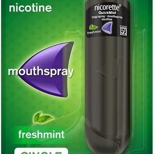 Nicorette mouth spray