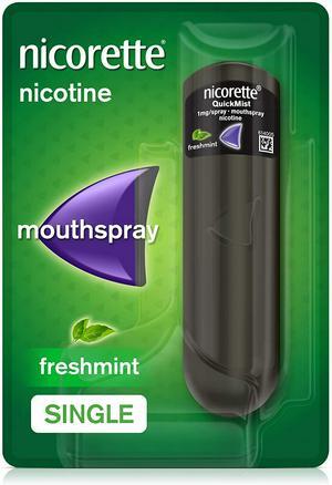 Nicorette mouth spray