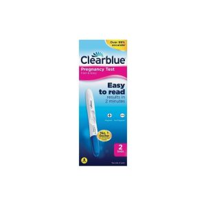 Clear blue pregnancy test