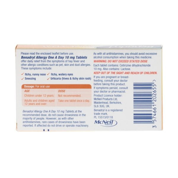 Benadryl One-A-Day - Image 3