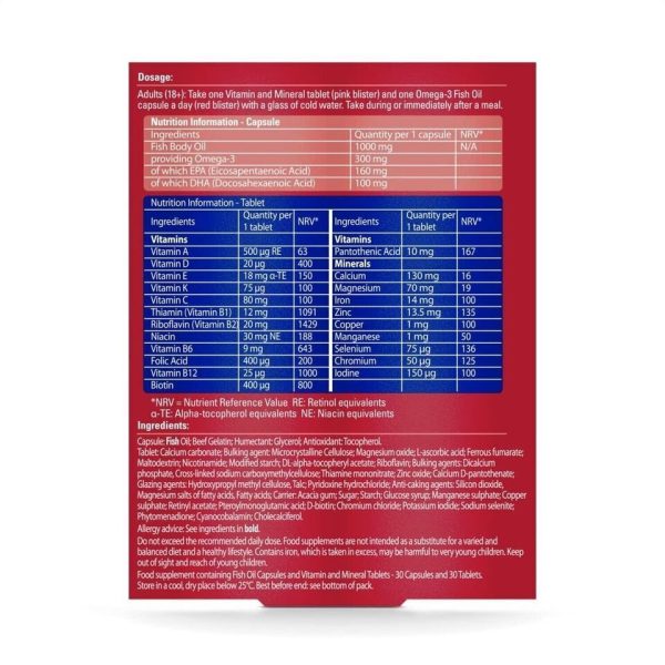 Sevenseas Omega-3 and Multivitamins Women - Image 2
