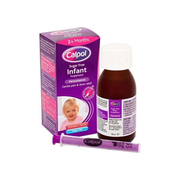 Calpol Infant Sugar Free Strawberry - Image 2