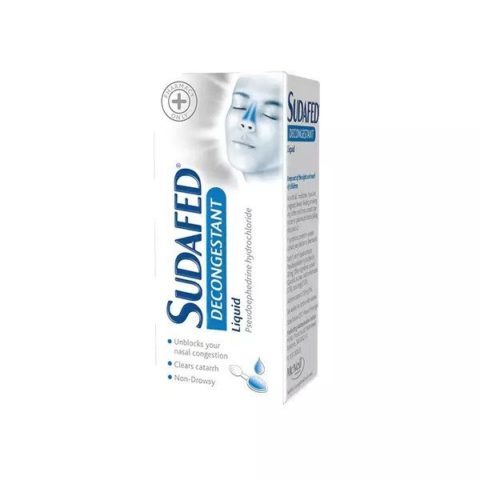 sudafed decongestatnt liquid