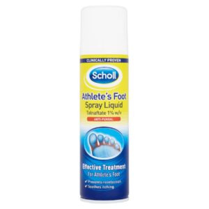 scholls athletes foot spray