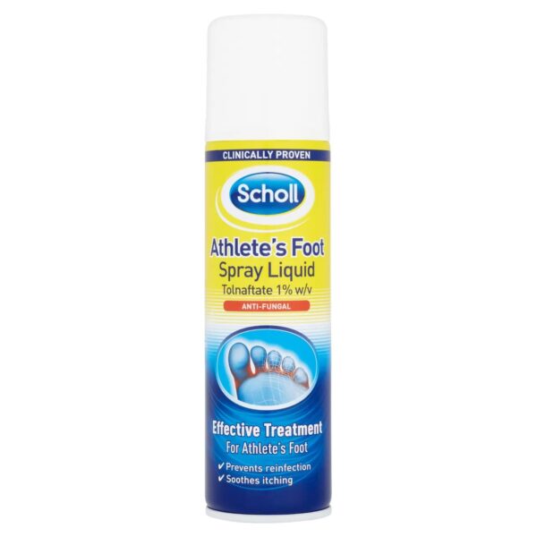 scholls athletes foot spray