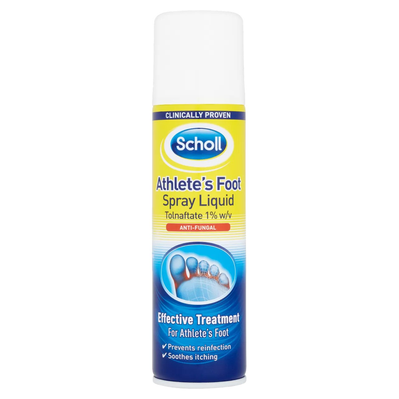 scholls athletes foot spray