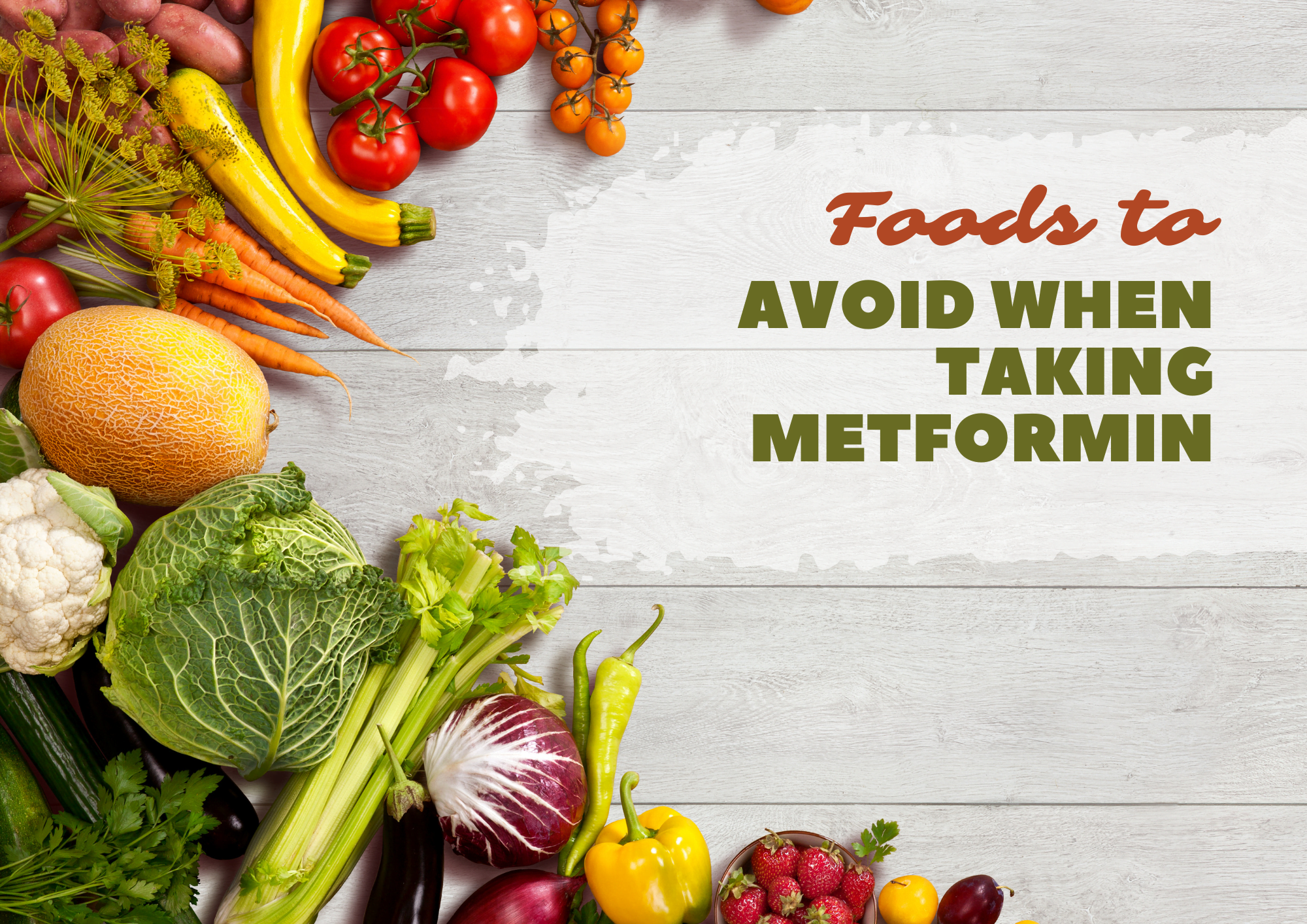 Foods that cause diarrhea with metformin