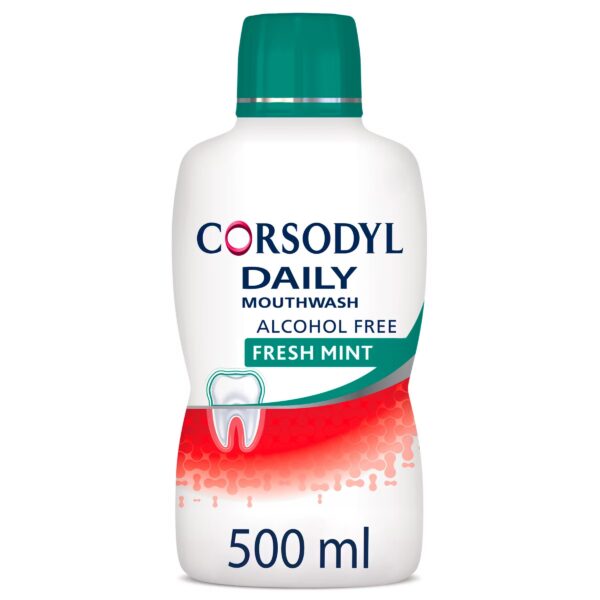 Corsodyl Daily Mouthwash Cool Mint - Image 2