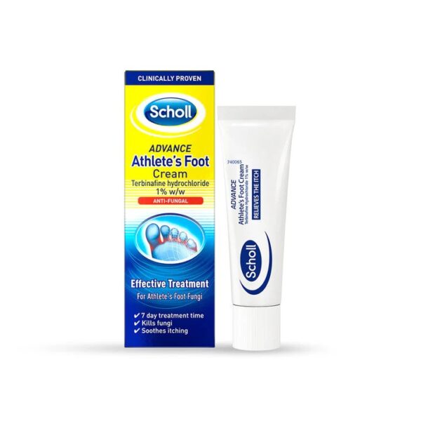 Scholl Advance Athlete's Foot Cream - Image 2