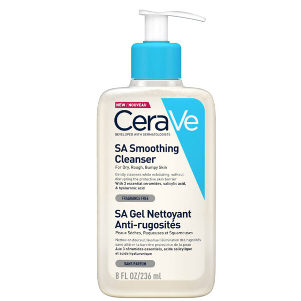 cerave SA smoothing cleanser