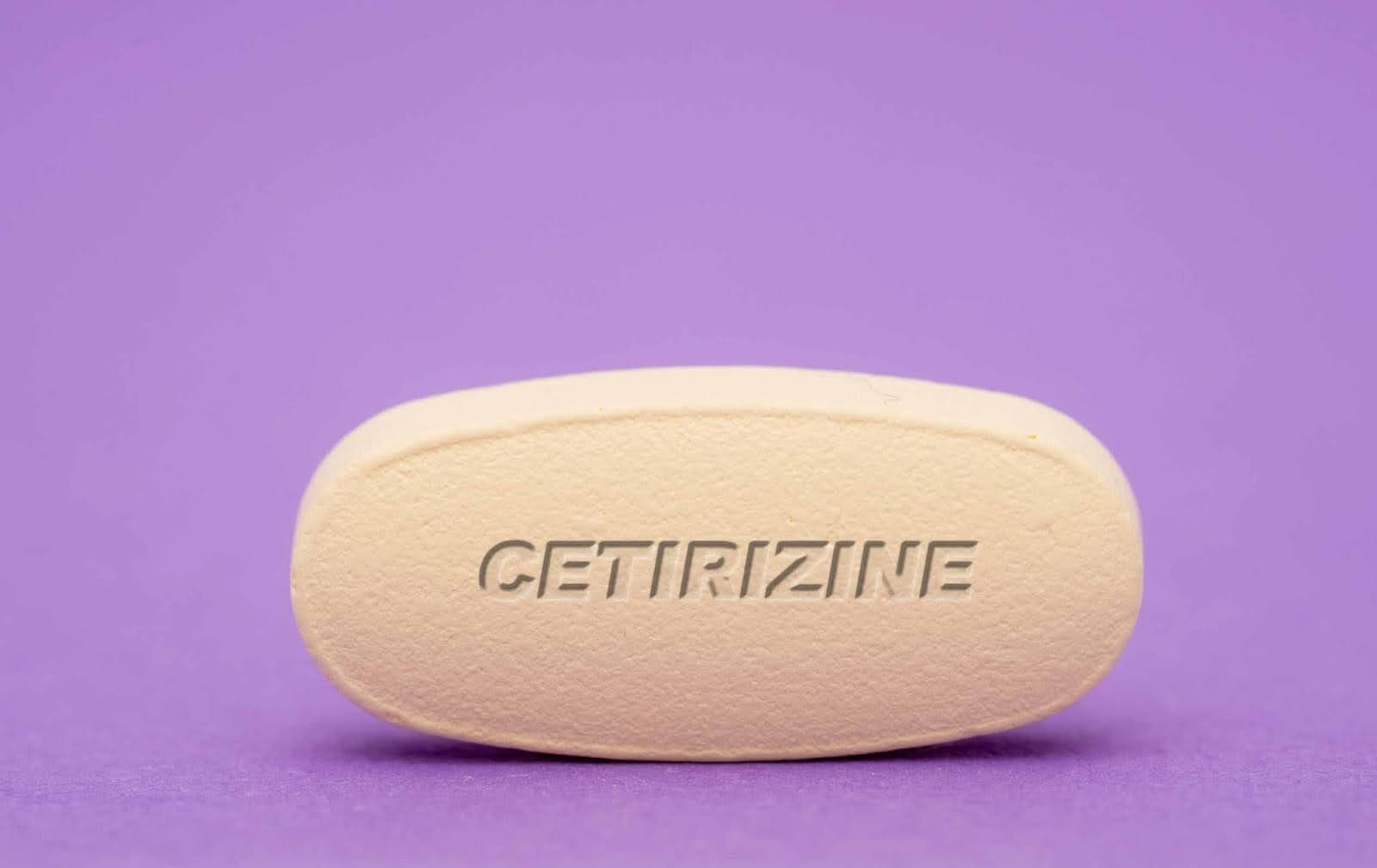 half life of cetirizine